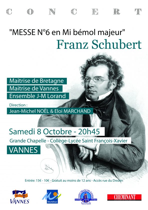 Lire la suite à propos de l’article CONCERT — Messe en Mi bémol de F. Schubert