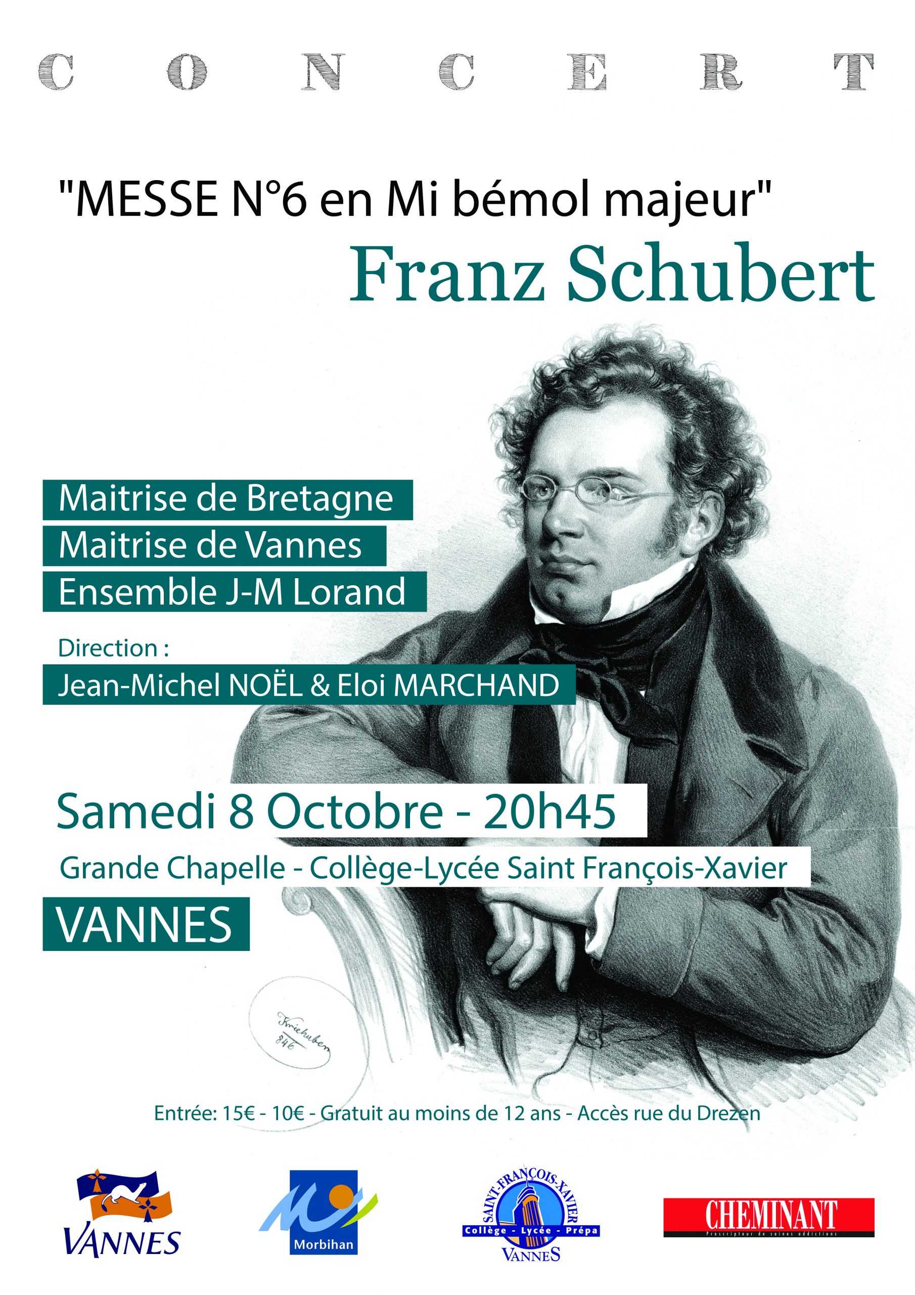 You are currently viewing CONCERT — Messe en Mi bémol de F. Schubert