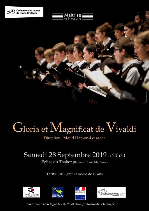 Lire la suite à propos de l’article CONCERT — Gloria et Magnificat de Vivaldi